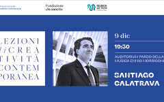 Santiago Calatrava a Roma per la chiusura delle Lezioni di Creatività Contemporanea